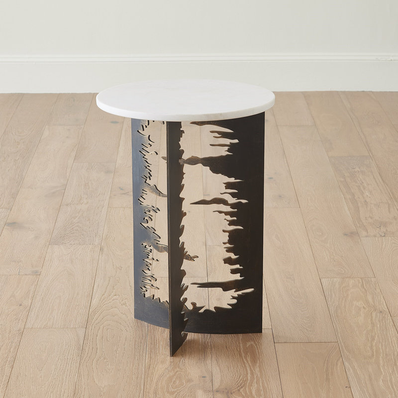 Cut Out Table-Bronze