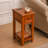 Nightstand With Drawer and Shelf