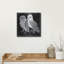 «Arsenic and Old Lace Bw No Words 4» par Wild Apple Portfolio, art mural en métal, 12 po x 12 po-1232410984