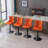 Swivel Velvet Barstools Adjusatble Seat Height From, Chrome Base Bar Stools With Backs Comfortable Tufted For Home Pub And Kitchen Island, Set Of 2-604538560-632730455