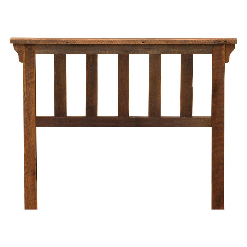 Fireside Lodge Barnwood Post Headboard - Queen, Queen