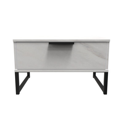 Bonnelle 58cm W Manufactured Wood Bedside Table