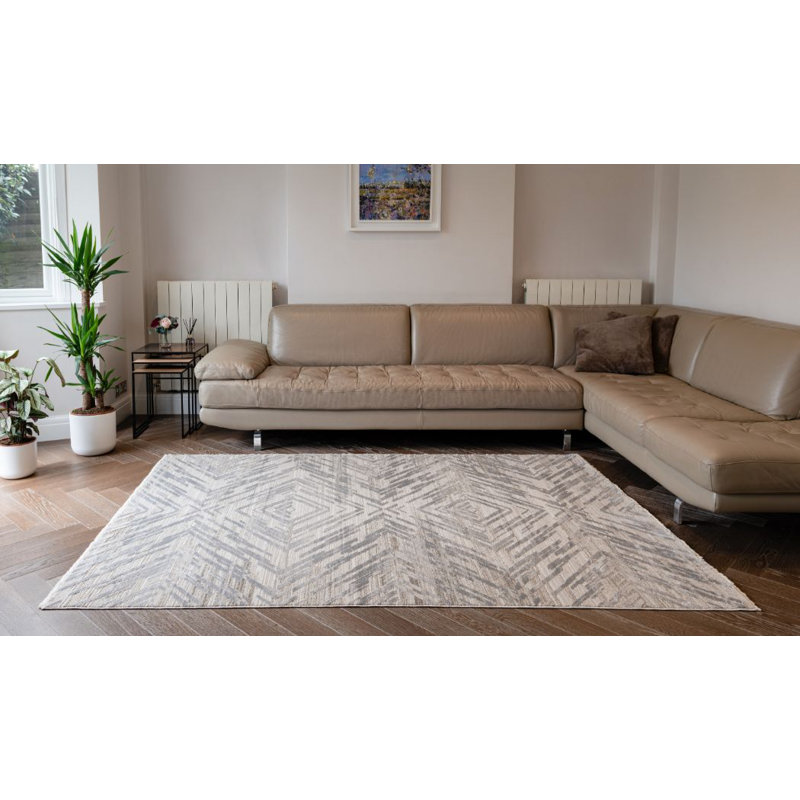 Geometric 240cm X 330cm Area Rug