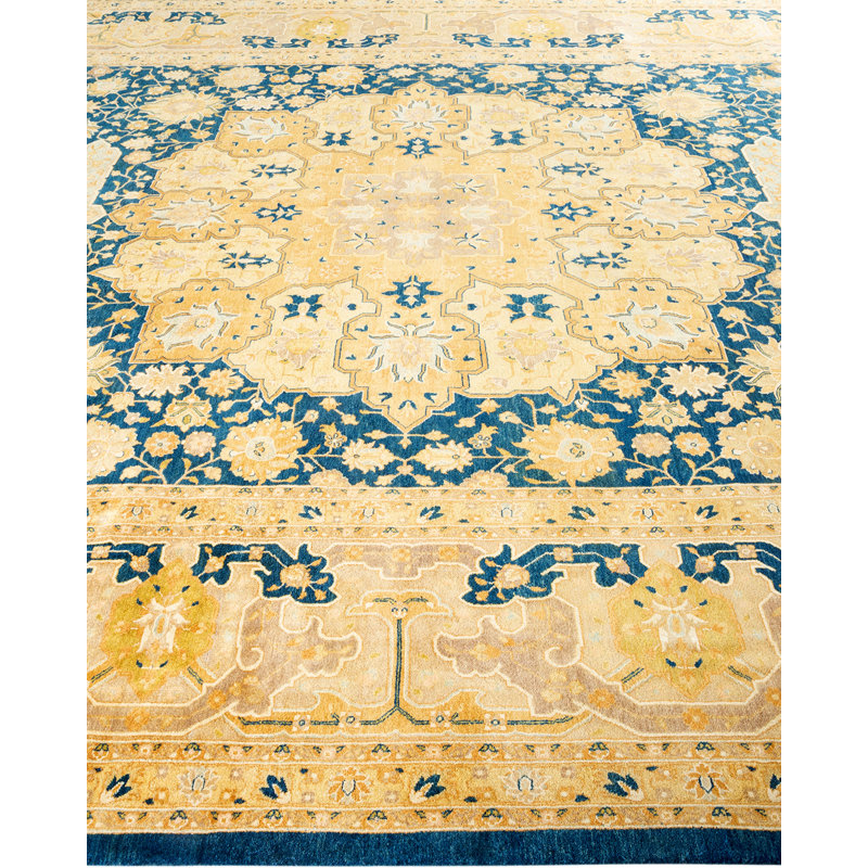 Classic One-of-a-Kind 9' 3" X 15' 1" Hand Knotted Area Rug
