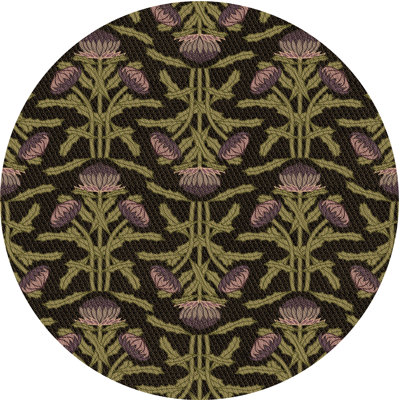 Performance Wool Floral Indoor Rug