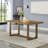 Dafne 66" Rectangular Sled Dining Table