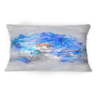 Coussin Snowman