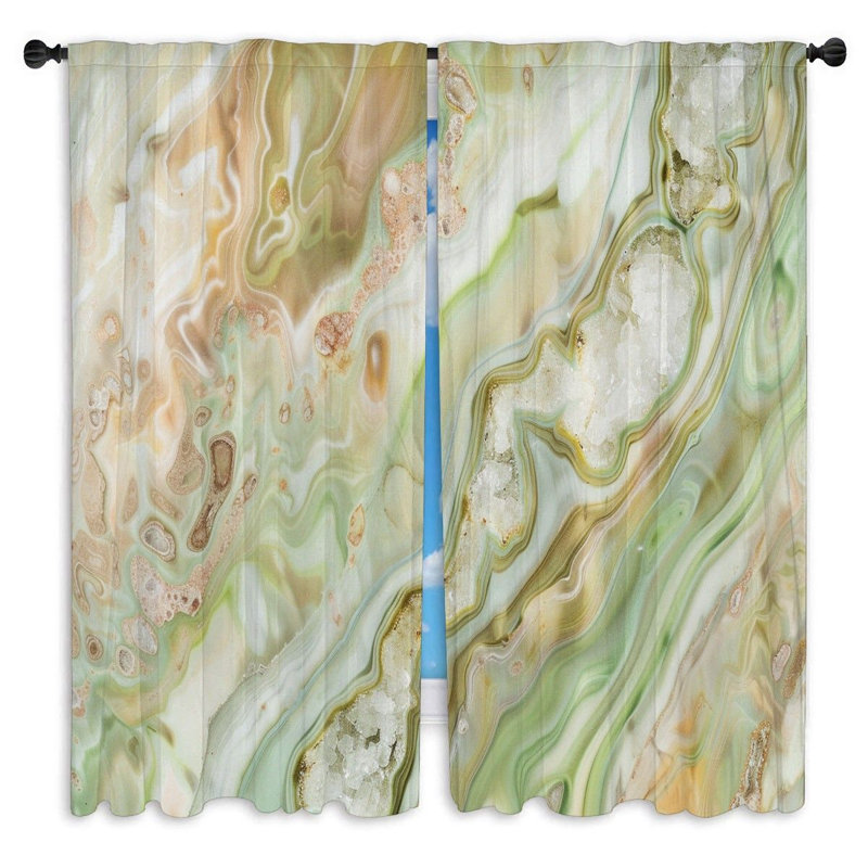 Paire de rideaux obscurcissant en polyester Martile, L 20 po x L 61 po