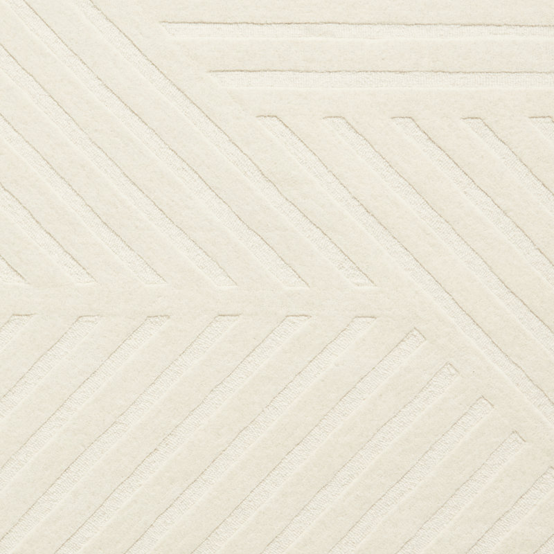 Solid Colour Wool Hand Tufted Area Rug, Rectangle 150 x 230 cm