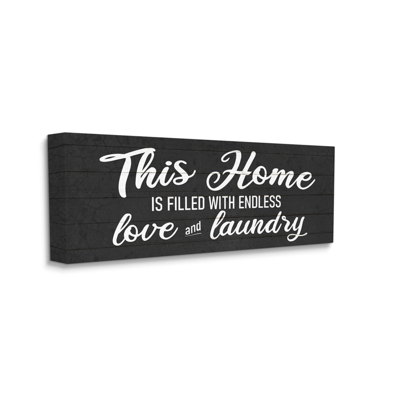 Blanchisserie, typographie rustique, L 48 po x H 48 po, Plaque murale