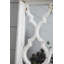 Miroir de plancher blanc vieilli 24 po x 60 po
