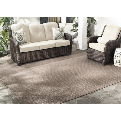 Courtyard Performance Chevron Indoor/Outdoor Area Rug