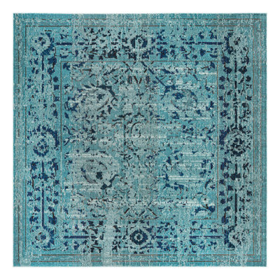 Colfin Washable Floral Indoor Rug