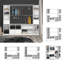 Blytheville 225.4cm Closet System