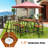 Nigel Wicker Patio Dining Set with Square Table-1719516608