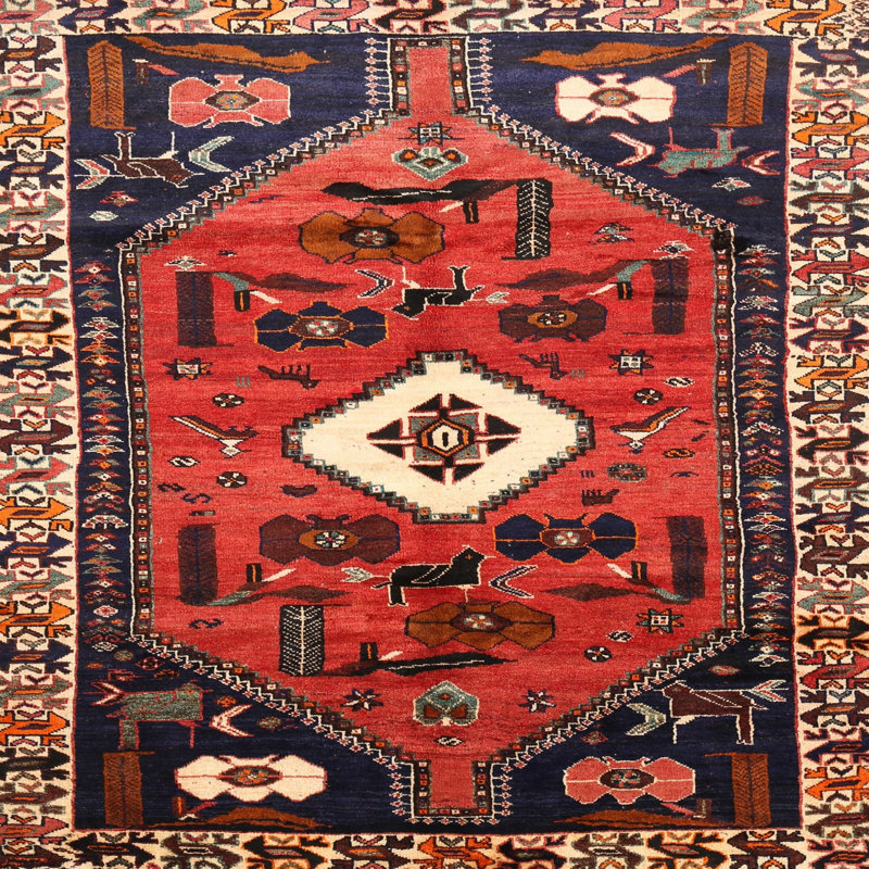 Oriental Indoor Rug, Square 6'