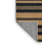 Washable Dune Dark Gray Striped Area Rug-2108942669