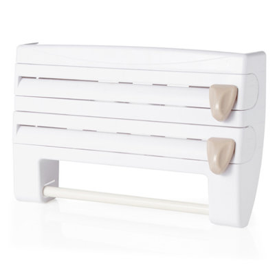 Plastic Spice Rack with Adjustable Racks