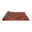 Rouge damassé Tapis décoratif-782817332