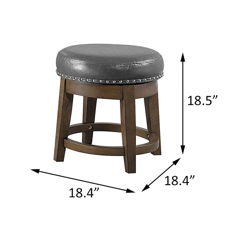 Tabouret pivotant, Gris