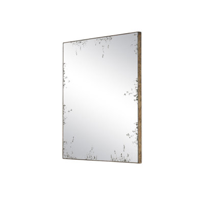 Rene Flat Metal Wall Mirror
