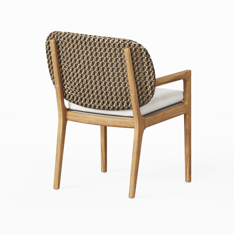Fauteuil de salle à manger d'extérieur Akyee