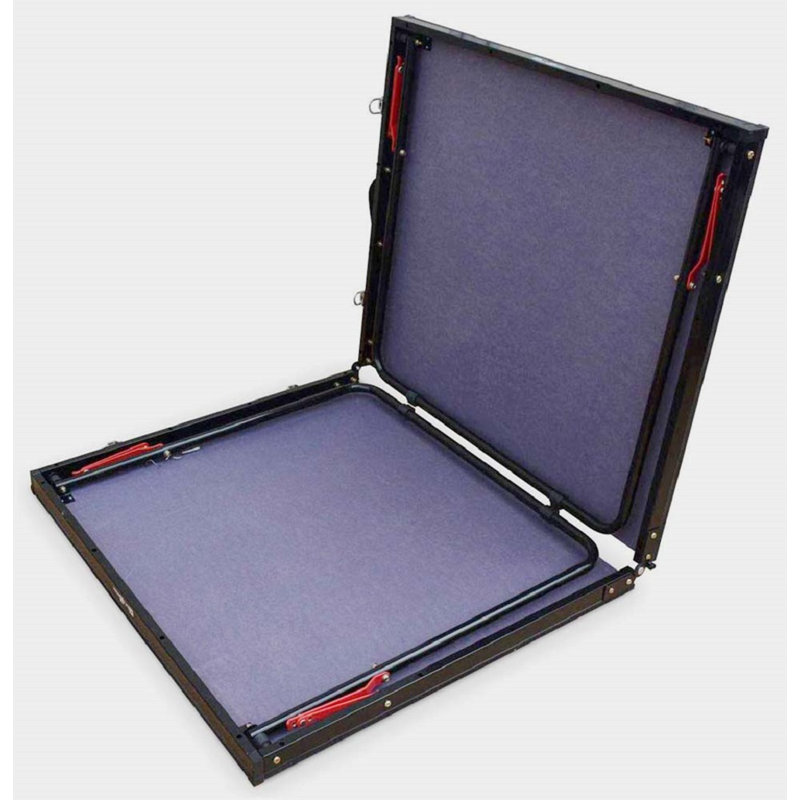 Table de ping-pong pliable et portable, H 30 po x L 72 po x l 36 po, Violet