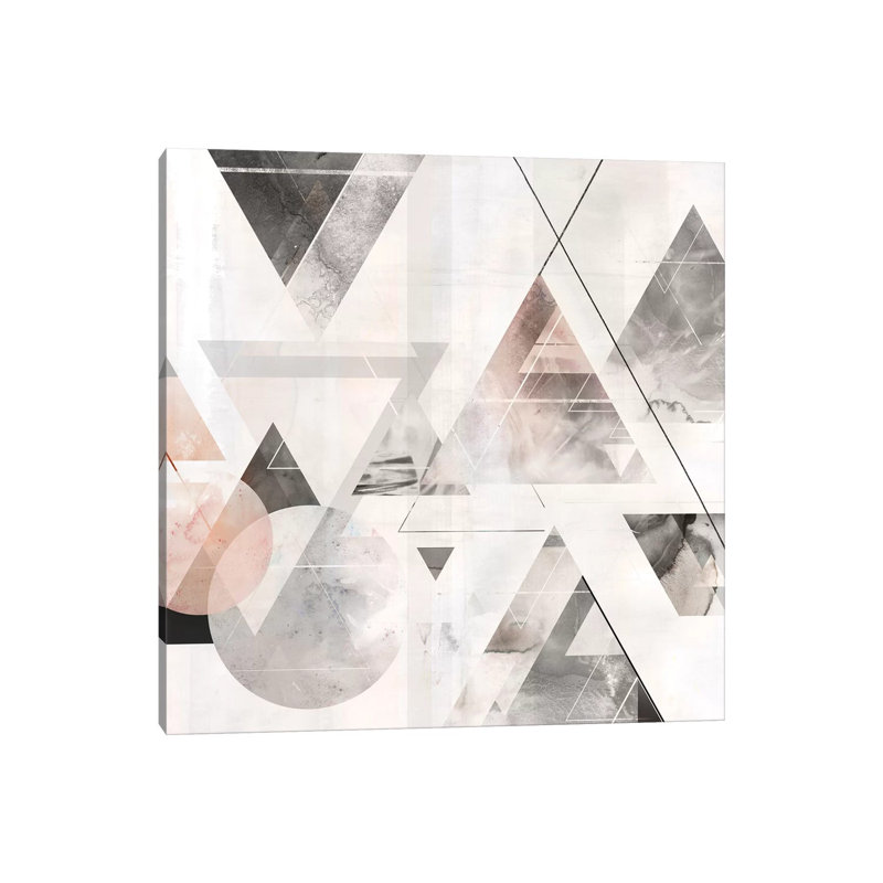 Holographic II by Isabelle Z - Print on Canvas, Wrapped Canvas, 45.72 cm H x 45.72 cm W x 1.91 cm D