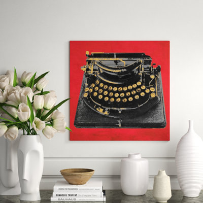 Vintatge Typewritier II Print by Guseul Park