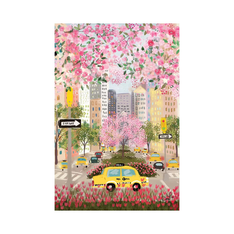 " Park Avenue " by Joy Laforme, 60'' H x 40'' W x 1.5'' D