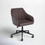 Chaise de bureau pivotante rembourrée Gulliver-1262682456