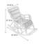Chaise berçante Lazy Casual