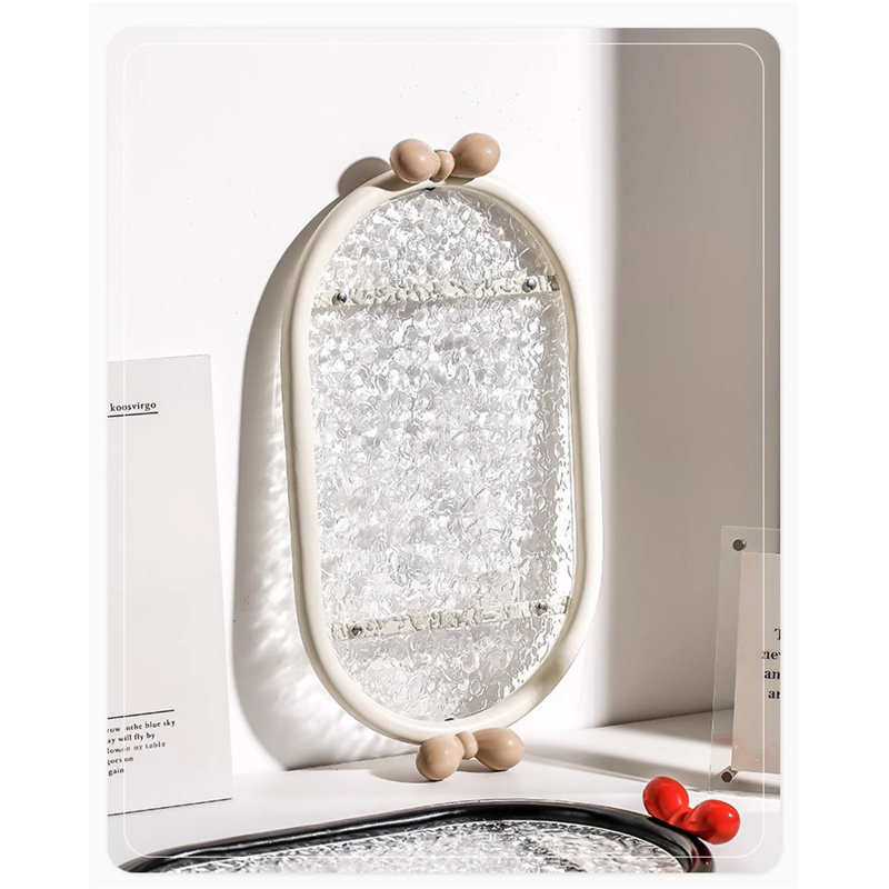 Plateau en plastique Davuan, Beige