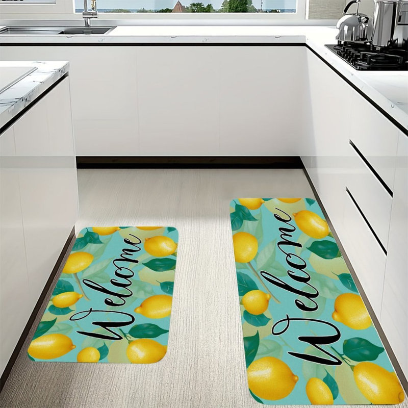 Tapis de cuisine Welcome