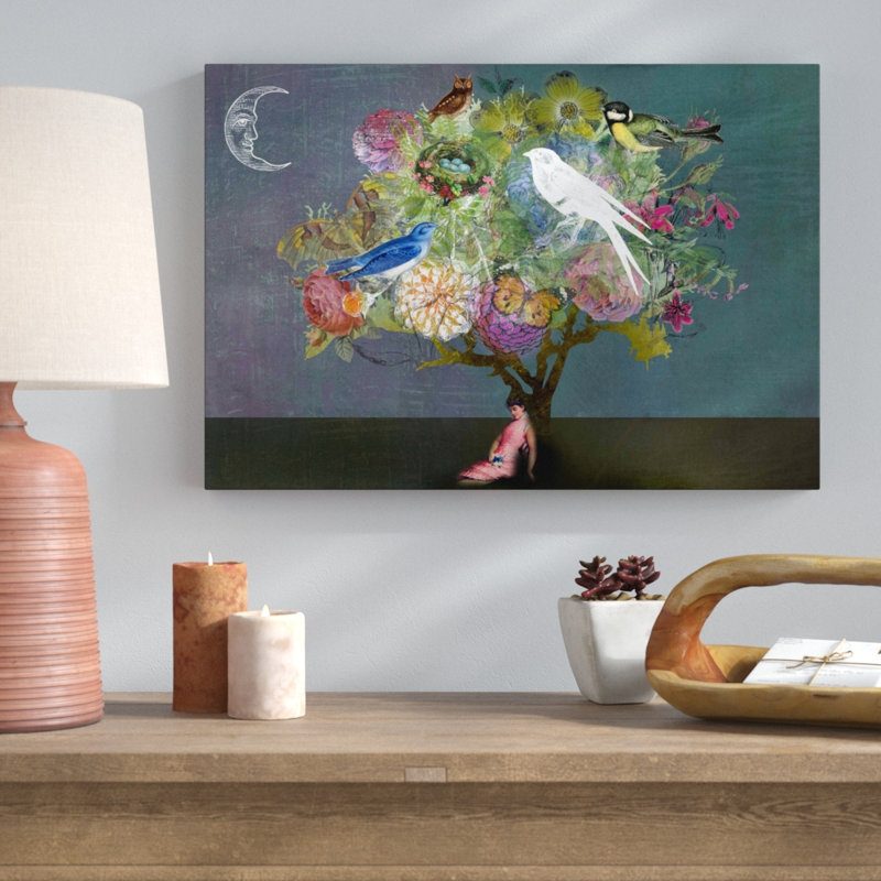 «Sleeping in Beauty», impression sur toile tendue