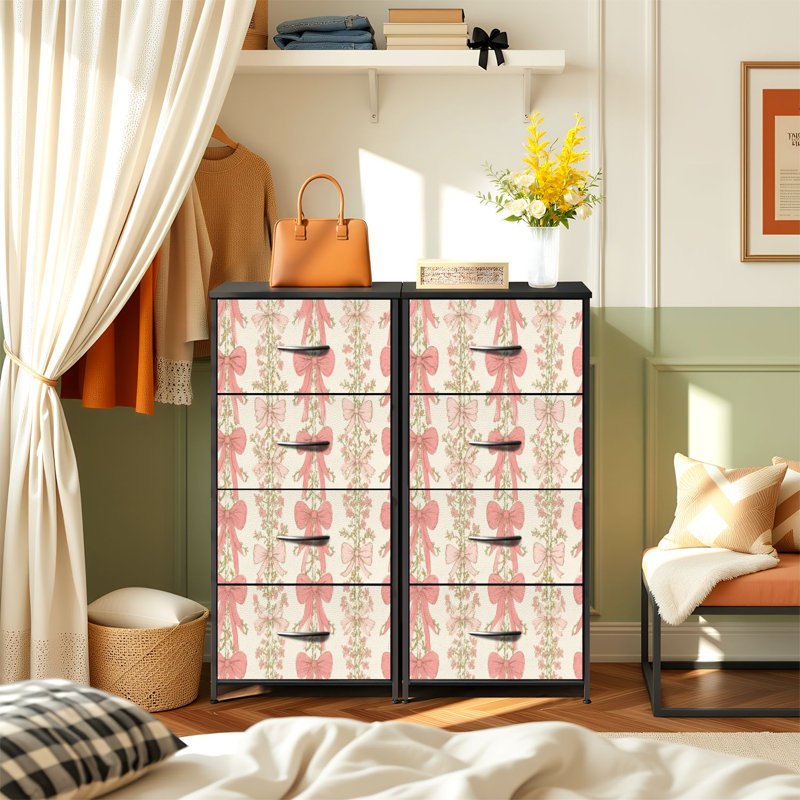 Commode de rangement verticale 4 tiroirs