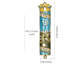 Mezuzah bleu jérusalem city-35859049