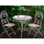 Coughlin Round Metal Outdoor Bistro Table , 70cm cm W 70cm cm D