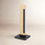 Lampe de table 15,94 "noire / brune Sally