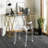 Cejay Glass Iron Standing Desk