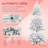 Snowy Artificial Christmas Tree (Green)