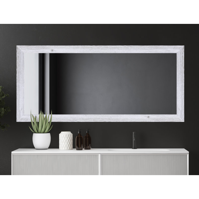 Miroir de salle de bain Chappa, 78 po x 33 po