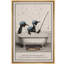 Art mural pingouin avec parapluie, reproduction d'art amusante pour salle de bain moderne ou décoration originale-112455241-121351403-121351409