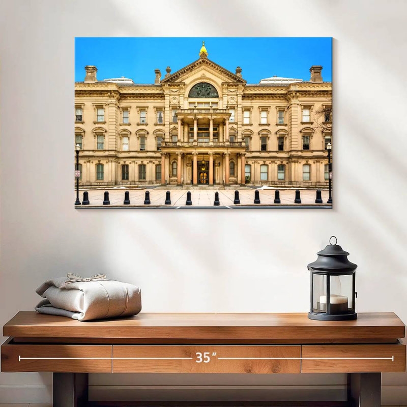 New Jersey State House, 16" H x 24" W