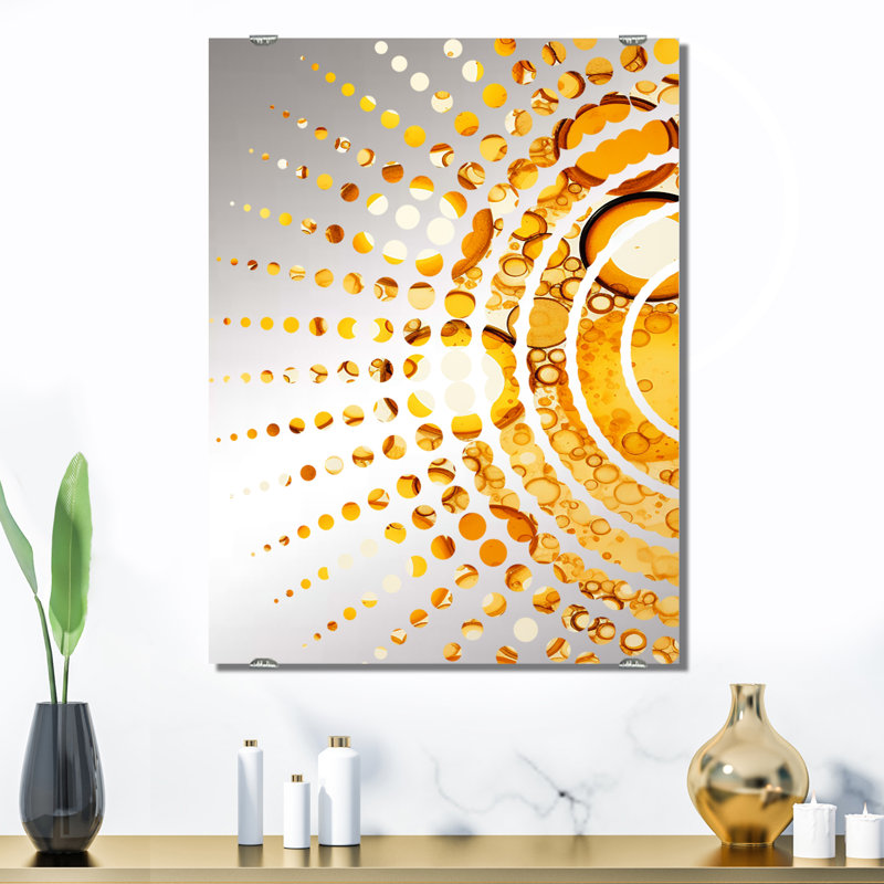 Miroir mural Zelinski - Abstract Collages MIR131703, 32 po x 24 po