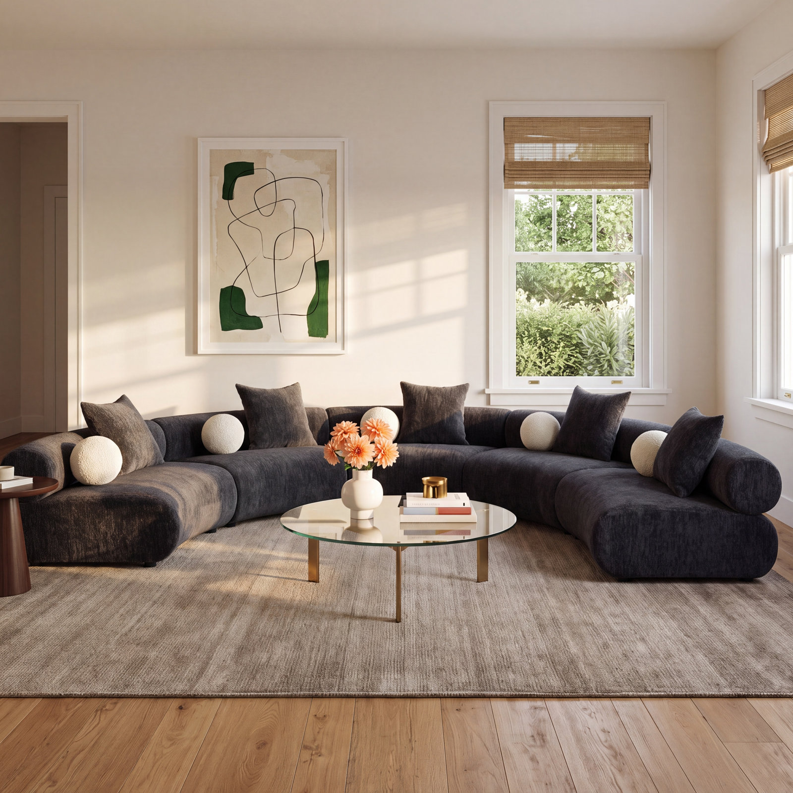 Alab Modular Upholstered Sectional