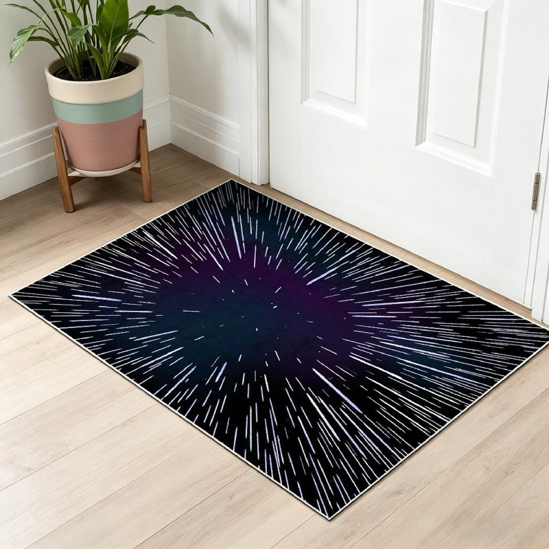 Tapis d'intérieur transparent Clear Star, Rectangle 32 po x 47 po