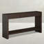 Console rectangulaire en chêne Rook - crépuscule, 60,5 po X P 33,375 po H