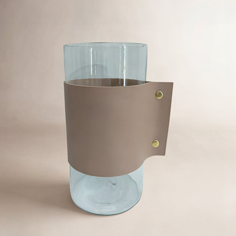 Tova Glass Table Vase, 10" H x 5" W x 5" D