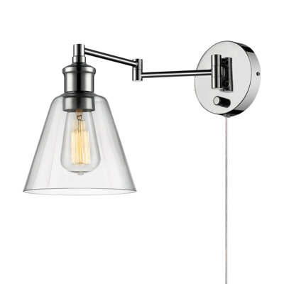 Kazuto Plug-in Armed Sconce
